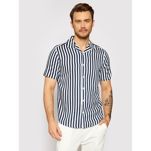 Only & Sons Koszula Wayne 22013267 Granatowy Regular Fit ze sklepu MODIVO w kategorii Koszule męskie - zdjęcie 182617306