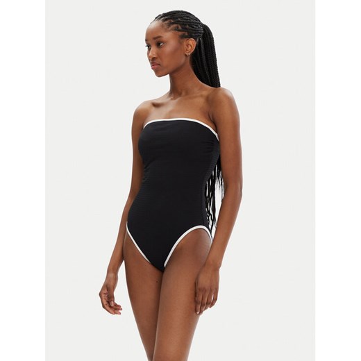 Seafolly Strój kąpielowy Beach Bound 11126DD077 Czarny ze sklepu MODIVO w kategorii Stroje kąpielowe - zdjęcie 182617326