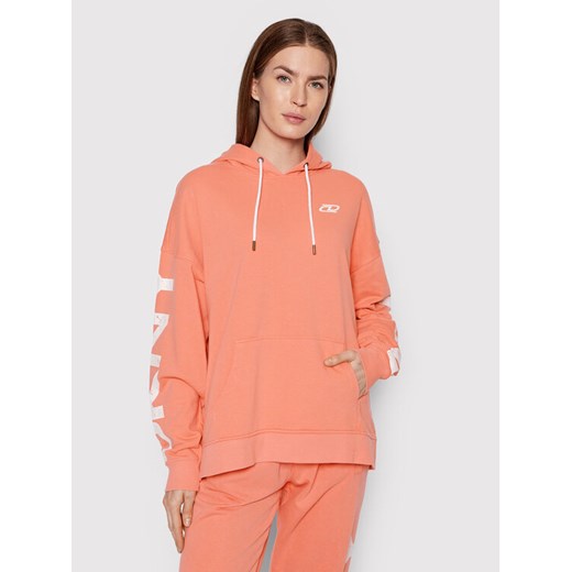 DKNY Sport Bluza DP1T8461 Pomarańczowy Relaxed Fit ze sklepu MODIVO w kategorii Bluzy damskie - zdjęcie 182617358
