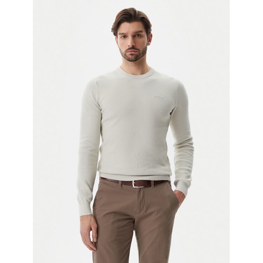 Guess Sweter M5GR02 Z3MH1 Granatowy Regular Fit ze sklepu MODIVO w kategorii Swetry męskie - zdjęcie 182617385