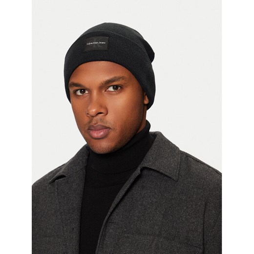 Calvin Klein Czapka K50K513019 Czarny ze sklepu MODIVO w kategorii Czapki zimowe męskie - zdjęcie 182617456