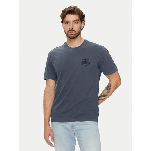Aeronautica Militare T-Shirt 242TS2302J652 Granatowy Regular Fit ze sklepu MODIVO w kategorii T-shirty męskie - zdjęcie 182617518