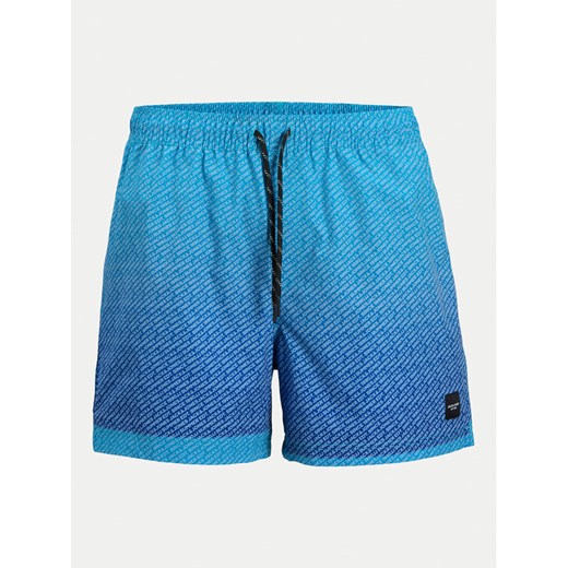 Jack&Jones Junior Szorty kąpielowe Maui 12273844 Niebieski Regular Fit ze sklepu MODIVO w kategorii Kąpielówki chłopięce - zdjęcie 182617646