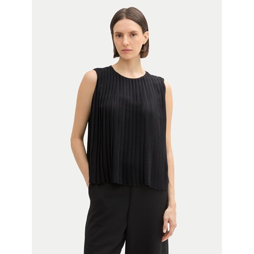 Tom Tailor Bluzka 1043223 Czarny Regular Fit ze sklepu MODIVO w kategorii Bluzki damskie - zdjęcie 182617679