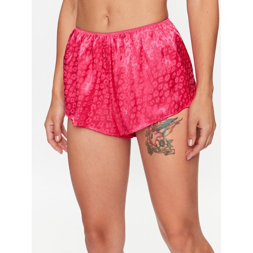 Hunkemöller Szorty piżamowe 203226 Różowy Comfortable Fit ze sklepu MODIVO w kategorii Piżamy damskie - zdjęcie 182617777