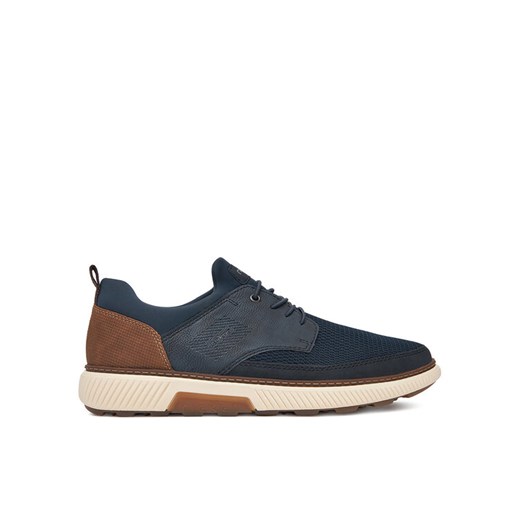 Rieker Sneakersy B3354-14 Granatowy ze sklepu MODIVO w kategorii Buty sportowe męskie - zdjęcie 182617829