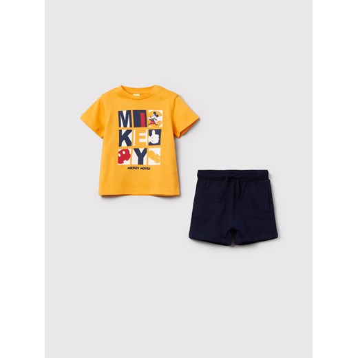 OVS Komplet t-shirt i spodenki DISNEY 1481190 Kolorowy Regular Fit ze sklepu MODIVO w kategorii Komplety niemowlęce - zdjęcie 182617938
