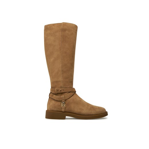 MICHAEL Michael Kors Kozaki Abigail Boot 40F4ABMB5S Beżowy ze sklepu MODIVO w kategorii Kozaki damskie - zdjęcie 182618057
