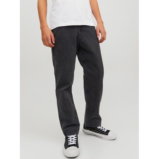 Jack&Jones Junior Jeansy 12217782 Czarny Relaxed Fit ze sklepu MODIVO w kategorii Spodnie chłopięce - zdjęcie 182618155