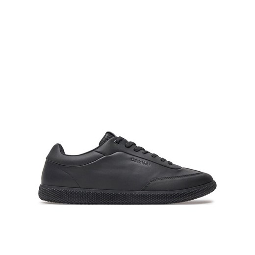 Calvin Klein Sneakersy Low Top Lace Up Lth HM0HM01790 Czarny ze sklepu MODIVO w kategorii Buty sportowe męskie - zdjęcie 182618208