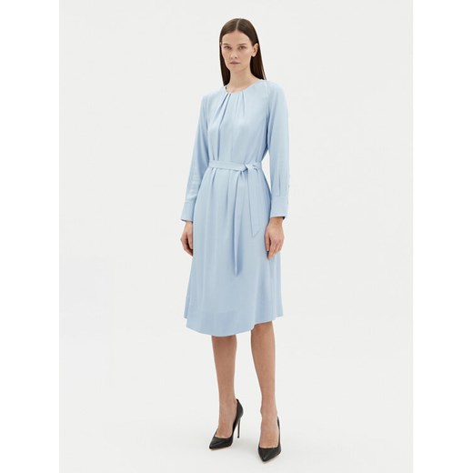 BOSS Sukienka codzienna Docelia 50530538 Niebieski Regular Fit ze sklepu MODIVO w kategorii Sukienki - zdjęcie 182618217