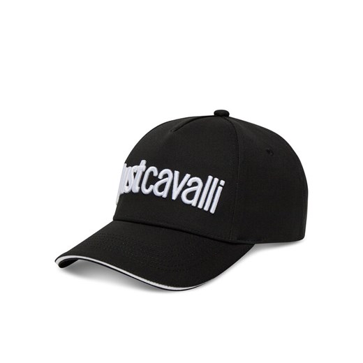 Just Cavalli Czapka z daszkiem 78RAZK30 ZG192 Czarny ze sklepu MODIVO w kategorii Czapki z daszkiem damskie - zdjęcie 182618219