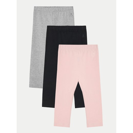 Gap Komplet 3 par legginsów 480379-00 Kolorowy Slim Fit ze sklepu MODIVO w kategorii Spodnie dziewczęce - zdjęcie 182618247