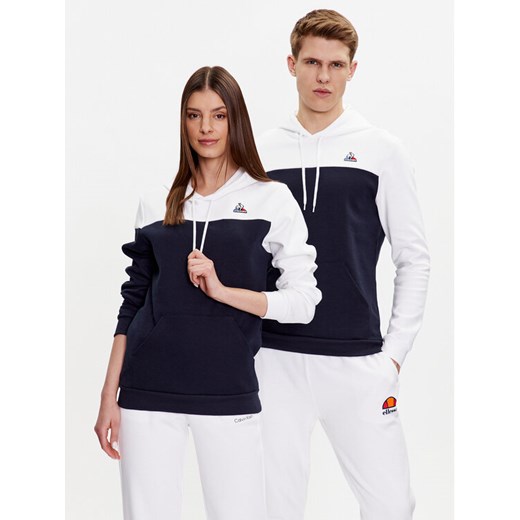 Le Coq Sportif Bluza Unisex 2310519 Granatowy Regular Fit ze sklepu MODIVO w kategorii Bluzy męskie - zdjęcie 182618387