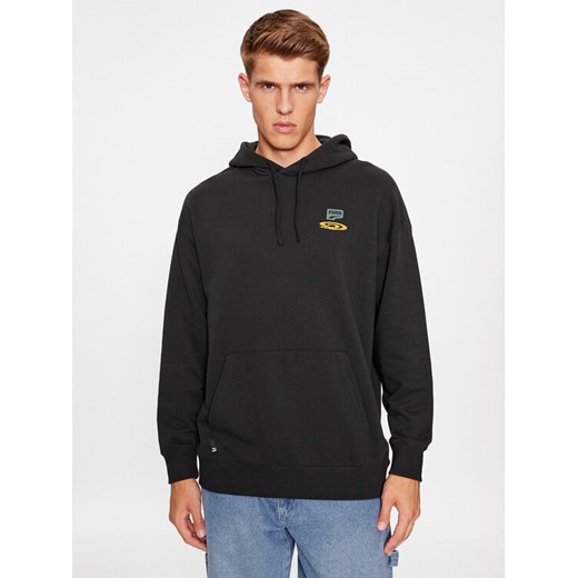 Puma Bluza Downtown Graphic 622985 Czarny Regular Fit ze sklepu MODIVO w kategorii Bluzy męskie - zdjęcie 182618445