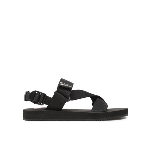 Jack Wolfskin Sandały Urban Entdeckung Belt Sandal W 4056801 Czarny ze sklepu MODIVO w kategorii Sandały damskie - zdjęcie 182618467