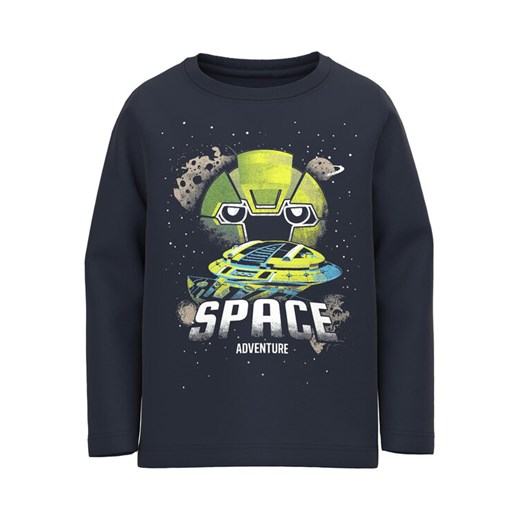 NAME IT Bluzka 13218856 Granatowy Regular Fit ze sklepu MODIVO w kategorii T-shirty chłopięce - zdjęcie 182618529