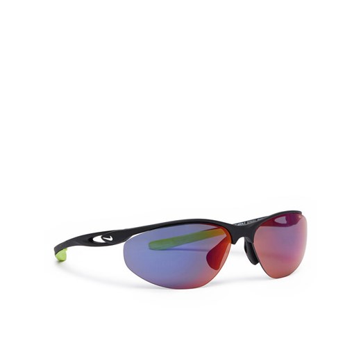 Nike Okulary przeciwsłoneczne Aerial E DZ7353 011 Czarny ze sklepu MODIVO w kategorii Okulary przeciwsłoneczne męskie - zdjęcie 182618628