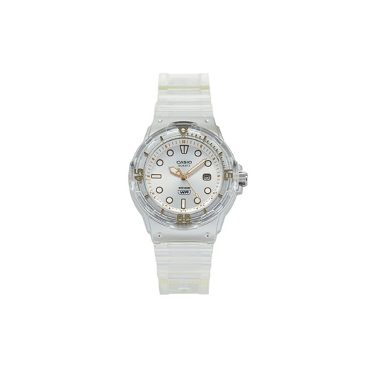 Casio Zegarek Lady Translucent LRW-200HS-7EVEF Przezroczysty ze sklepu MODIVO w kategorii Zegarki - zdjęcie 182618718