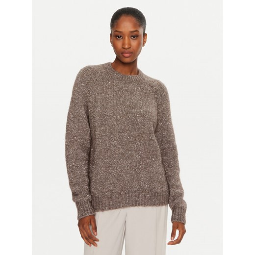 Marella Sweter Sapri 2423366155 Beżowy Regular Fit ze sklepu MODIVO w kategorii Swetry damskie - zdjęcie 182618728
