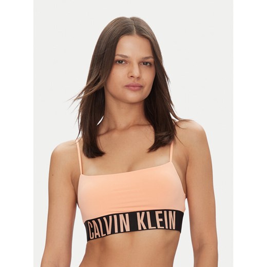 Calvin Klein Underwear Biustonosz top 000QF7631E Różowy ze sklepu MODIVO w kategorii Biustonosze - zdjęcie 182618838
