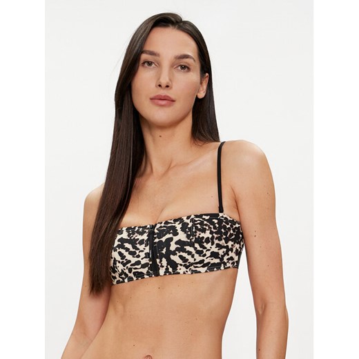 Calvin Klein Swimwear Góra od bikini KW0KW02494 Czarny ze sklepu MODIVO w kategorii Stroje kąpielowe - zdjęcie 182618917