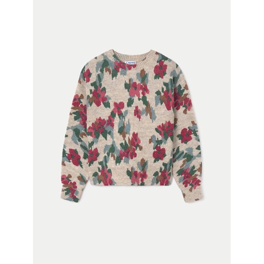 Mayoral Sweter 7306 Kolorowy Regular Fit ze sklepu MODIVO w kategorii Swetry dziewczęce - zdjęcie 182618936