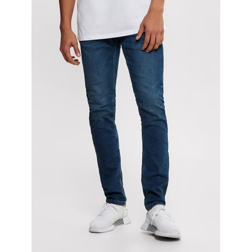 Only & Sons Jeansy Loom 22008472 Granatowy Slim Fit ze sklepu MODIVO w kategorii Jeansy męskie - zdjęcie 182618939