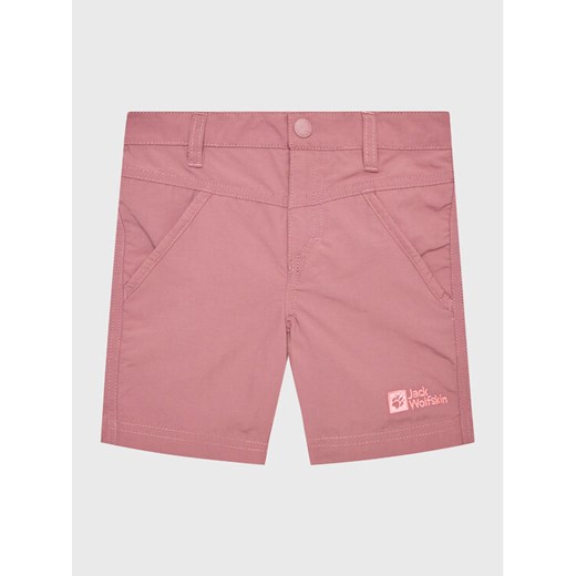 Jack Wolfskin Szorty materiałowe Sun 1605614 Fioletowy Regular Fit ze sklepu MODIVO w kategorii Spodenki dziewczęce - zdjęcie 182618945