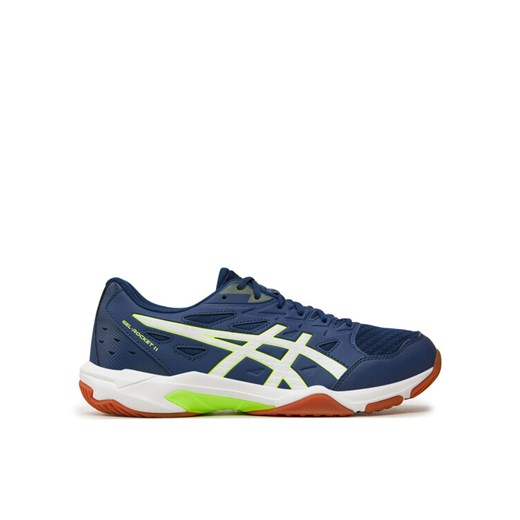 Asics Buty halowe Gel-Rocket 11 1071A091 Niebieski ze sklepu MODIVO w kategorii Buty sportowe męskie - zdjęcie 182618966