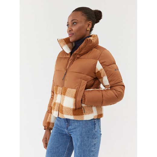 Columbia Kurtka zimowa Leadbetter Point™ Sherpa Hybrid Brązowy Regular Fit ze sklepu MODIVO w kategorii Kurtki damskie - zdjęcie 182618967