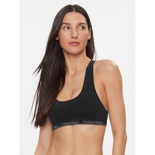 Calvin Klein Underwear Biustonosz top Racerback Bralette 000QF7317E Czarny ze sklepu MODIVO w kategorii Biustonosze - zdjęcie 182618976