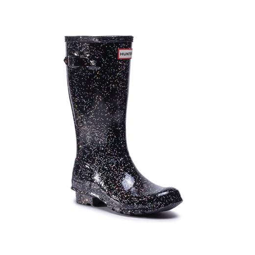 Hunter Kalosze Org Kids Giant Glitter Boots JFT6075RGT Czarny ze sklepu MODIVO w kategorii Kalosze dziecięce - zdjęcie 182619037