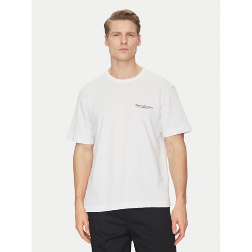 Jack&Jones T-Shirt Boston 12272968 Biały Relaxed Fit ze sklepu MODIVO w kategorii T-shirty męskie - zdjęcie 182619075