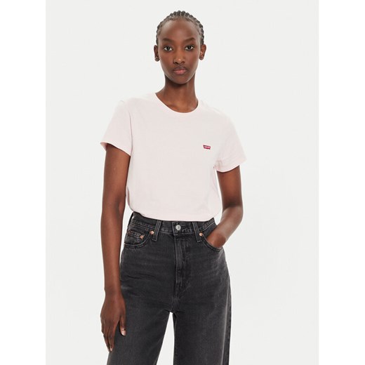 Levi's® T-Shirt Perfect 39185-0323 Różowy Regular Fit ze sklepu MODIVO w kategorii Bluzki damskie - zdjęcie 182619089
