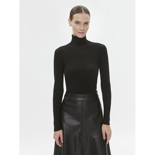 Bruuns Bazaar Sweter Anemones Batildas BBW3518 Czarny Regular Fit ze sklepu MODIVO w kategorii Swetry damskie - zdjęcie 182619099