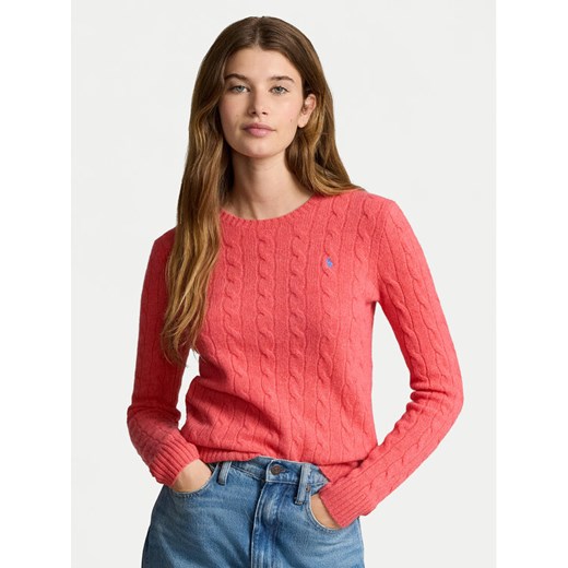 Polo Ralph Lauren Sweter 211910421024 Koralowy Regular Fit Polo Ralph Lauren XXL MODIVO