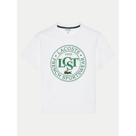 Lacoste T-Shirt TJ2463 Biały Regular Fit Lacoste 16Y MODIVO