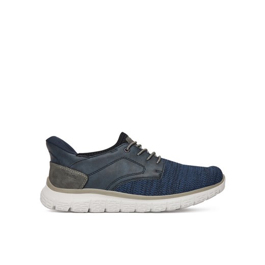 Rieker Sneakersy B6658-14 Granatowy ze sklepu MODIVO w kategorii Buty sportowe męskie - zdjęcie 182619185