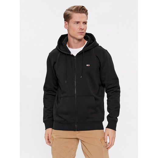 Tommy Jeans Bluza DM0DM09592 Czarny Regular Fit ze sklepu MODIVO w kategorii Bluzy męskie - zdjęcie 182619186