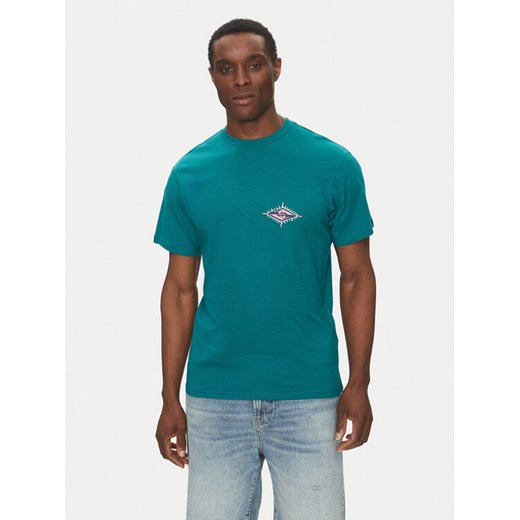 Quiksilver T-Shirt EQYZT08046 Zielony Regular Fit ze sklepu MODIVO w kategorii T-shirty męskie - zdjęcie 182619198