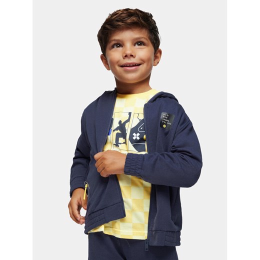 Mayoral Bluza 3491 Granatowy Regular Fit ze sklepu MODIVO w kategorii Bluzy chłopięce - zdjęcie 182619288