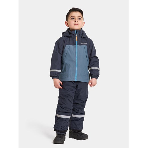 Didriksons Kurtka zimowa Enso Kids Jacket 4 504977 Granatowy ze sklepu MODIVO w kategorii Kurtki chłopięce - zdjęcie 182619298