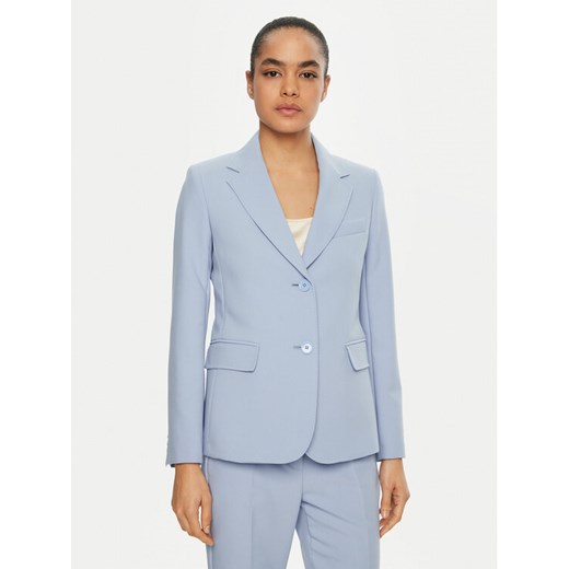 Weekend Max Mara Marynarka Uva 2515041041 Błękitny Slim Fit ze sklepu MODIVO w kategorii Marynarki damskie - zdjęcie 182619325