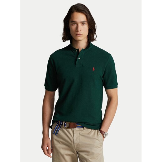 Polo Ralph Lauren Polo Core Replen 710782592 Zielony Custom Slim Fit Polo Ralph Lauren XXL MODIVO