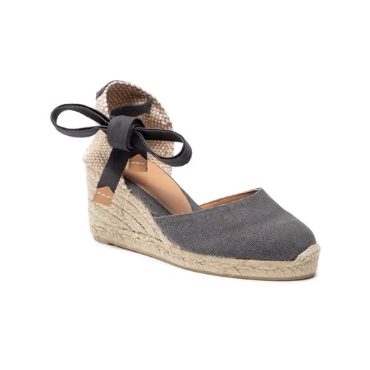 Castañer Espadryle Carina/6/002 21644-111 Szary ze sklepu MODIVO w kategorii Espadryle damskie - zdjęcie 182619408