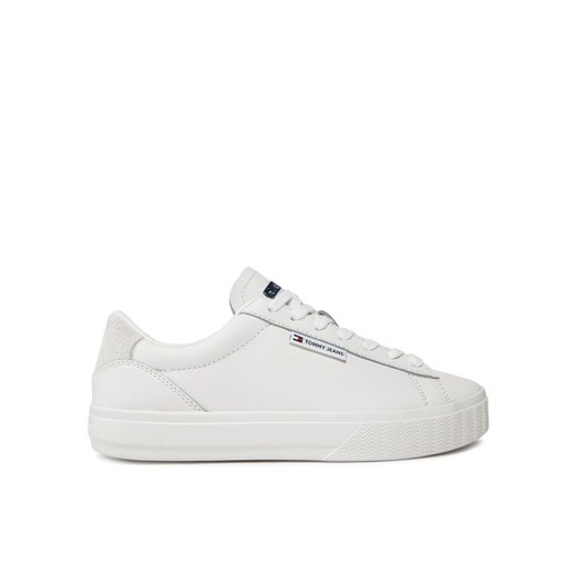 Tommy Jeans Sneakersy Tjw Cupsole Sneaker Ess EN0EN02508 Biały ze sklepu MODIVO w kategorii Buty sportowe damskie - zdjęcie 182619417