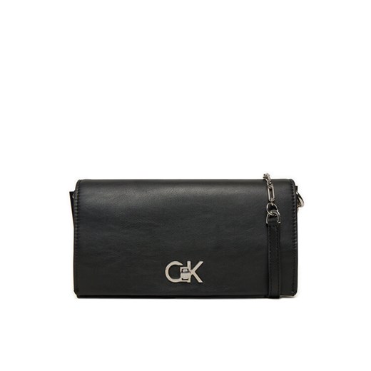 Calvin Klein Torebka Ck Mini Conv Chain Bag K60K612806 Czarny ze sklepu MODIVO w kategorii Listonoszki - zdjęcie 182619425