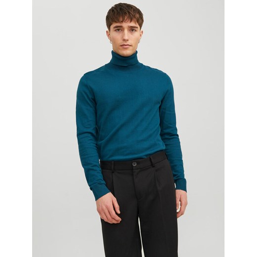 Jack&Jones Golf 12157417 Niebieski Regular Fit ze sklepu MODIVO w kategorii Swetry męskie - zdjęcie 182619459