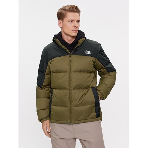 The North Face Kurtka puchowa Diablo NF0A4M9J Khaki Regular Fit ze sklepu MODIVO w kategorii Kurtki męskie - zdjęcie 182619486
